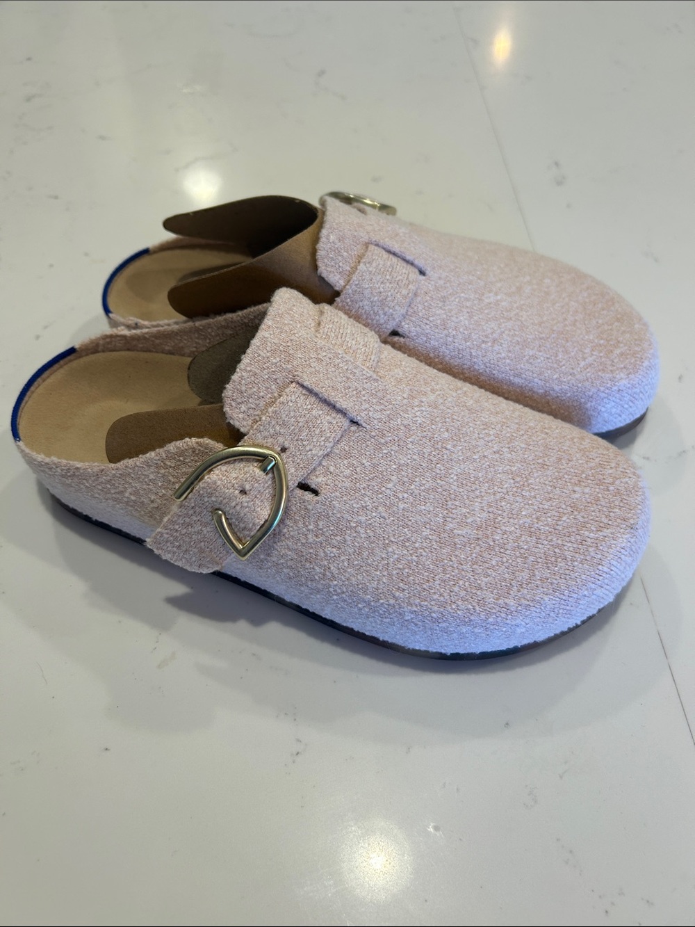 Rothy's The Buckle Clog Blush Pink Slip-On - Picture 4 of 9